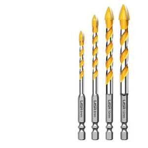 Four-Blade Eccentric Overlord Drill 6-12mm Wall Hole Drill Auger Bit Hard Overlord Multifunctional