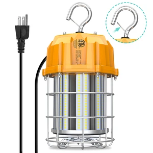 LED Work Light Portable construction string lights temporary led temporary Work Lighting Workshop Jobsite Light Outdoor