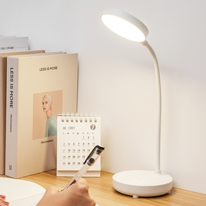 Kids Touch Switch LED Dome Night Light Rechargeable AC Adjustable Study Reading Desk Lamp