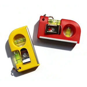84*20*46Mini Spirit Levels with Magnetic Base 3-Inch Magnetic Portable Level, Mini Bubble Level with Keychain