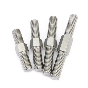 304 Stainless Steel Zinc Plated Hex Head Nut Set External Hexagonal Bolts Flat Washers Spring Washers M14 M16 M18 M27 M30