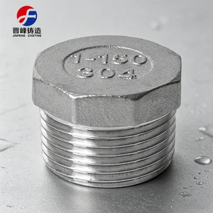Factory Direct Premium 304/316 Stainless Steel Threaded Bushing, BSP/NPT Male & Female Corrosion Resistant Pipe Fittings