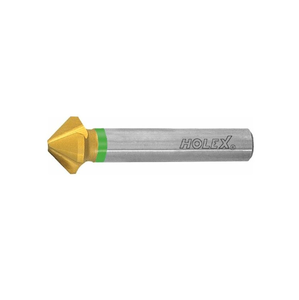 90 Degree HSS Chamfer Cutter Round Shank Deburring Countersink Drill Bit