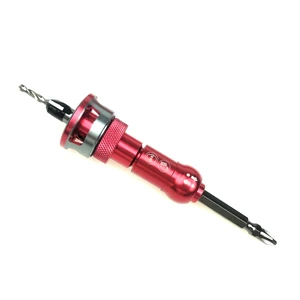Countersink with Depth Stop / Bidirectional Quick Use Adjustable Depth / Rapid Cutter Change for Woodworking and Metalworking