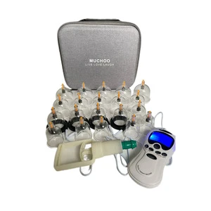 Cupping Tool 20PCS Electric Cupping Machine Vacuum EMS Hijama Therapy Suction Cupping Set Massage Machine