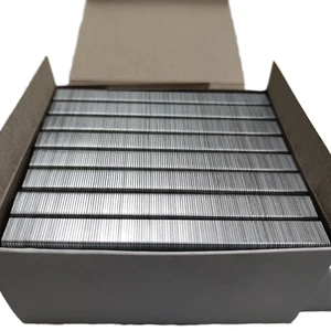 Factory Direct 7110 Non-sticking Nails Strong Penetration Q235 Steel 71 Series Code Nails with Furniture Manufacturing Staples