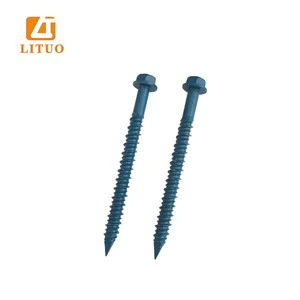 M8/M12 Metric Screw C1022A HEX Head Head Style Self-Tapping Concrete Anchor for Masonry Zinc-Coated for 25mm 40mm