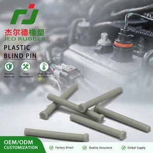 Direct Replace Grey Plastic Cavity Plug 2373921-1 Solid Blind Stopper Tool-Free Install Durable Waterproof Shield