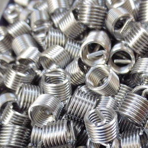 Metric 304 Stainless Steel Polished Fully Threaded Screw Bushing Inner and Outer Spiral Thread Bushings M12*1.75