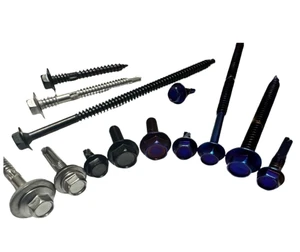 Precision-Engineered Ultra S.S. (550HV) Customized Self Tapping Screws PVD Color Coating Corrosion Resistant Vibration Resistant