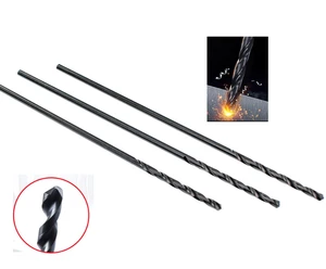 Apex 12 Inch Hss cobalt Straight Shank Aircraft Extension Extra Long Twist Drill Bit For hard metal