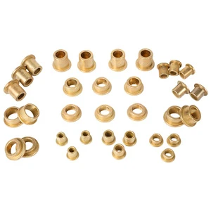 Factory Custom Copper Based Sintered Sleeve Bushing Oil Impregnated Self Lubricating Bearing For Mechanical Parts