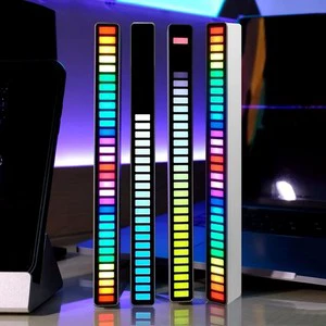 RGB Music-Controlled Rhythm Light with 18 Colors LED Strip Lamp