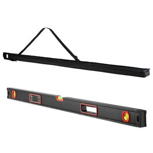 48-Inch Magnetic Electronic Digital Level with LED Backlit Display 360 Degree Electronic Leveler Tool 0 Deg