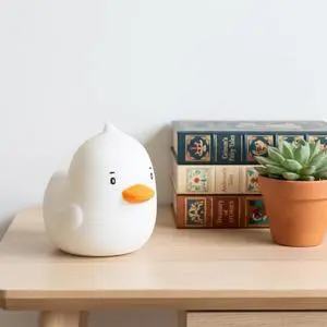 Wholesale Cute Bunny Duck Silicon Baby Lamp Touch Control Touch Sensor Lamp Led Light Silicone Usb Rechargeable Night Light Bulk
