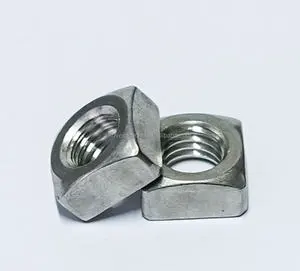 M5 M6 M8 Galvanized Brass Square Nut DIN557 Zinc Plated Thumb Nut Mining-Certified Spring Nut Hex ASTM