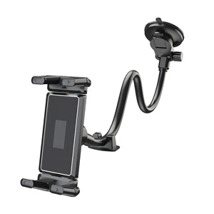 Universal Car Suction Cup Phone Holder Pad Extended Hose for Van Truck Bus Car Tablet Mount