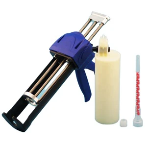 380ml 10-1 Ratio Manual Caulking Gun Dispensing Adhesive Dual Cartridge Caulking Gun Sausage Manual Caulking Gun