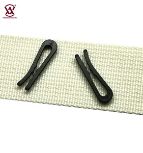 China Manufacturer T-Shirt Packing Accessories POM Webbing Plastic Clothe Clip Buckle for Bag Accessories