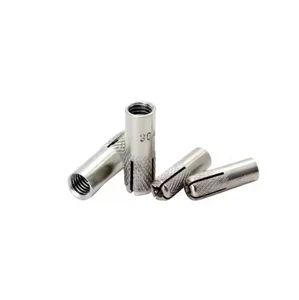 China-Made Zinc Plated Carbon Steel Drop-in Expansion Anchor Concrete Anchor with Carton Packing