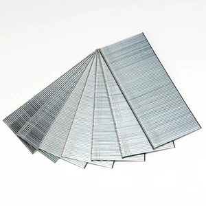 High Quality Galvanized Steel 18ga Staples Best Price Bulk Wire Nails F50 F35 Smooth Shank Type