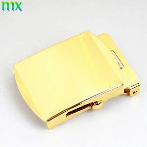 Wholesale High Quality Gold Color Metal Slider Flip Top Belt Buckle
