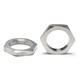 Thin Chamfered Hex Nuts for Healthcare Mining Water Treatment Applications