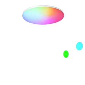 Modern 37cm Smart LED Ceiling Light BT I-Link APP Home Musical Rhythm RGB CCT Color Dimmable Remote Intelligent DIY Lighting
