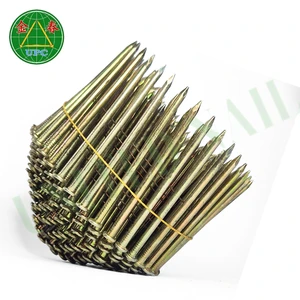 Pneumatic Coil Nailer Nails 15 Degree 2