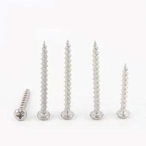 Self-Drilling Square Slot Self-Tapping Screws with Hot Rust Protection Coating for Outdoor Terrace Recombined