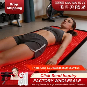 ILUXRED Customized Drop Shipping Red Light Therapy Sleeping Bag Led Red Light Therapy Commercial Use Near Infrared Blanket