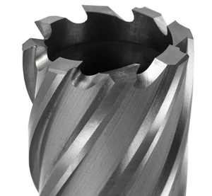 HSS-Carbide Tipped Annular Cutter Hole Saw Core Drill Bit for Magnetic Drill With Universal/Weldon/Fein Quick-in Shank