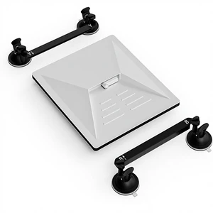 Car Window Sunroof Suction Mount Stand for Starlink Mini Vacuum Cups No Drill Anti Vibration Bracket for RV Boat Travel