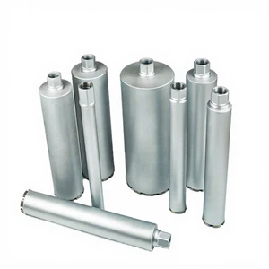 Customized Silver Color Diamond Core Drill Bit for Masonry Drilling 450mm Total Length OEM/ODM Available