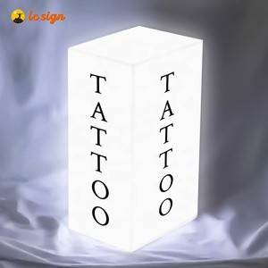 Tattoo Studio Shop Light Box Sign Lighting Front Door Custom Advertising Light Boxes