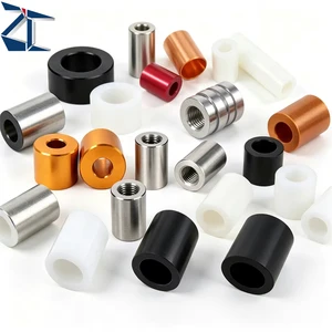 Premium Quality Bushing Standoff Spacer Bearing Shim Aluminum Nylon Stainless Steel Brass White Black Round Unthread Spacer
