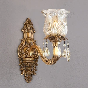 Bedside Wall Lamp in the Bedroom, American Retro and High-end Design Sense, Corridor and Living Room Background Wall Lamp
