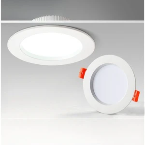 Ultra-thin LED Recessed Downlights Living Room / Retail Store High-Brightness, Energy-Efficient Round Downlights