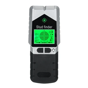 Stud Finder Wall Scanner 6 in 1 Stud Detector with Magnet Physical Nail Finding Function Wall Detector for Wood Metal and AC Wir