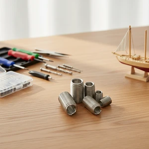 Blind Hole Wire Thread Inserts. Debris-Free Installation for Thread Repair. ISO Standard, M3-M12 Sizes Available