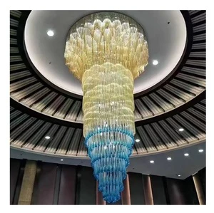 Direct from Manufacturer American Design Oval Chandelier for Living Room and Hotel Long Pendant Lights