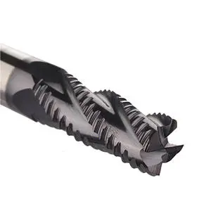 Tungsten Carbide Flat Square End Mills, Corner Radius End Mills, Drills, Roughing End Mills For HRC50, HRC55, HRC65