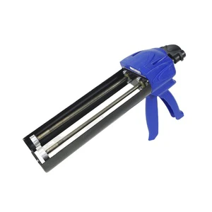 375mL 4:1 High Quality Portable Manual Dual Cartridge Caulking Gun for Dispensing Glue, AB Glue