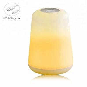 Night Light for Kids, Baby Bedside Lamp With USB Rechargeable