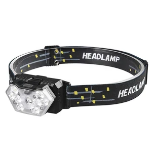 Camping Nighttime Hiking Cave Exploration Miner's Work Replaceable Battery Head Diode LED Headlight