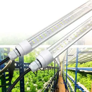 IP65 T8 Waterproof Indoor Plants Lettuce Microgreen Ac Infinity Led Grow Tube Light 4FT Tube 10W 18W 24W 30W 40W