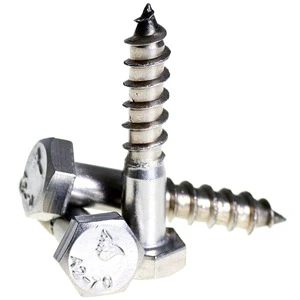High Quality Zinc Plated Hex Head Self-Tapping Screw for Chipboard & Wood Board Metric Measurement System