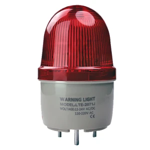 220V AC Pilot Lamp Three Color Signal Lamp for Industrial Control Panel Indicator Warning Light