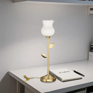 Modern White LED Desk Lamp Night Light Novelty Bedroom Reading Study Durable Plastic Reasonable Price