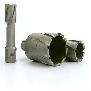 HSS Annular Cutter Hollow Drill Bits Bright Uncoated Better Endurance Magnetic Drill Machine Factory Copper Welding Nonferrous